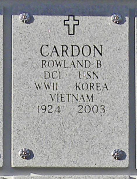 Marker Photo for Rowland Beus Cardon