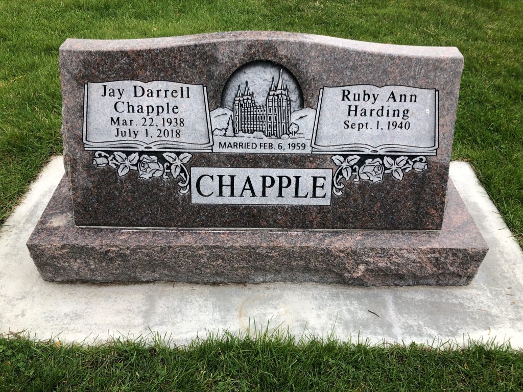 Jay Darrell Chapple grave marker photo