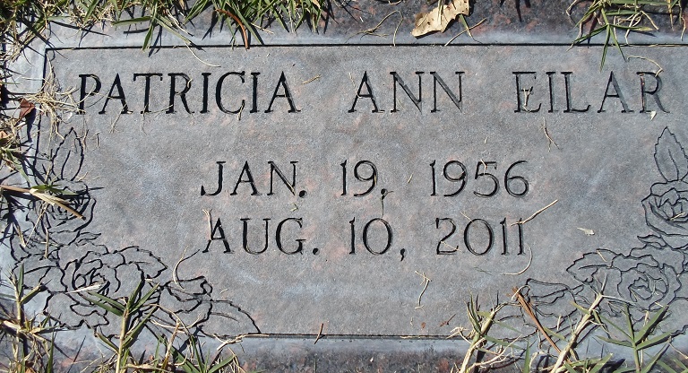 Patricia Ann Eilar grave marker