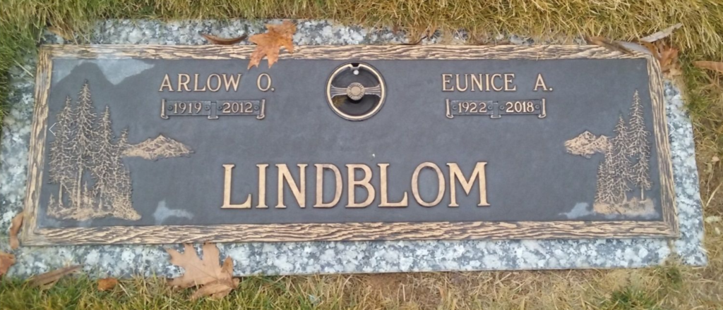 Arlow O and Eunice Allen Lindblom