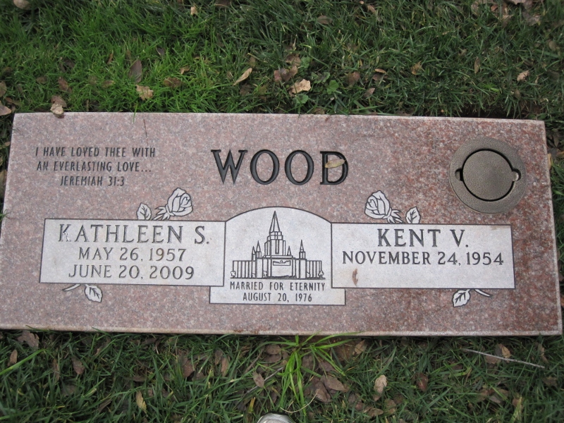 Kent V and Kathleen S Wood graver marker