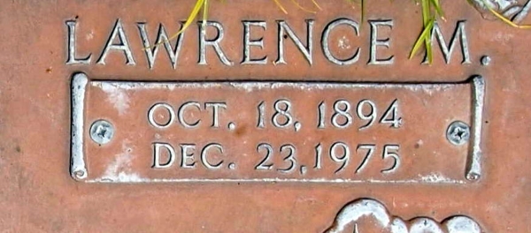 Lawrence M. Cardon plaque