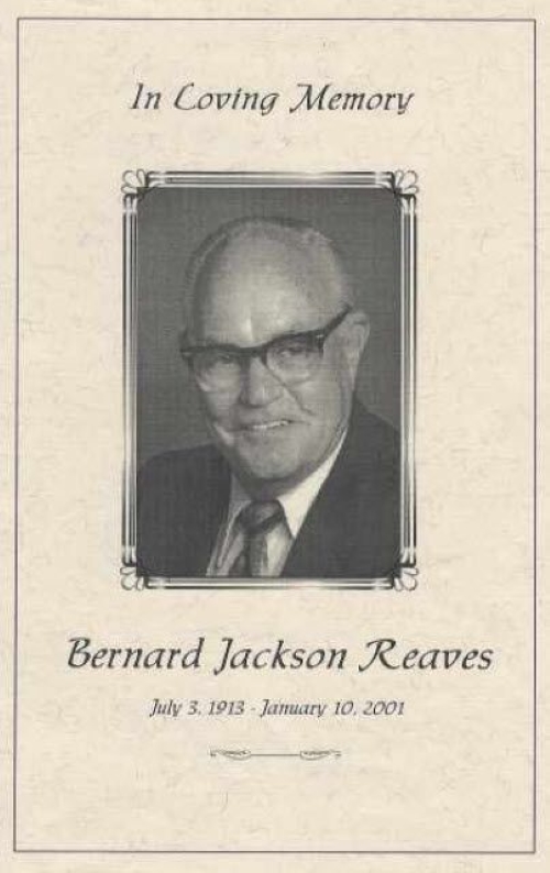 Bernard Jackson Reaves