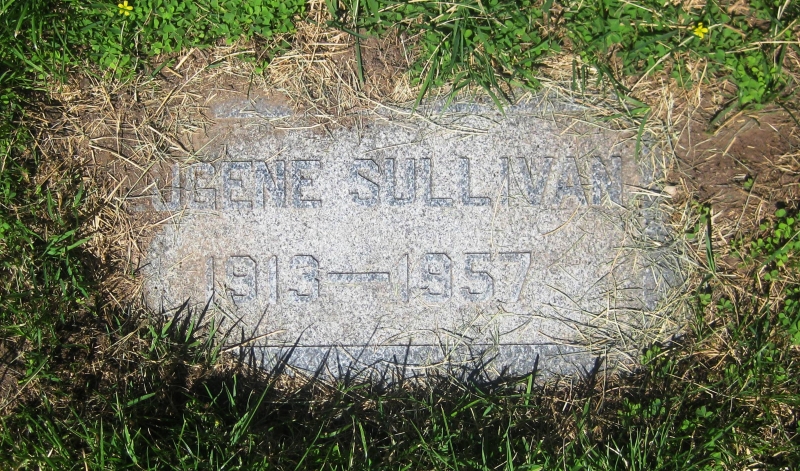 Gene Sullivan grave marker
