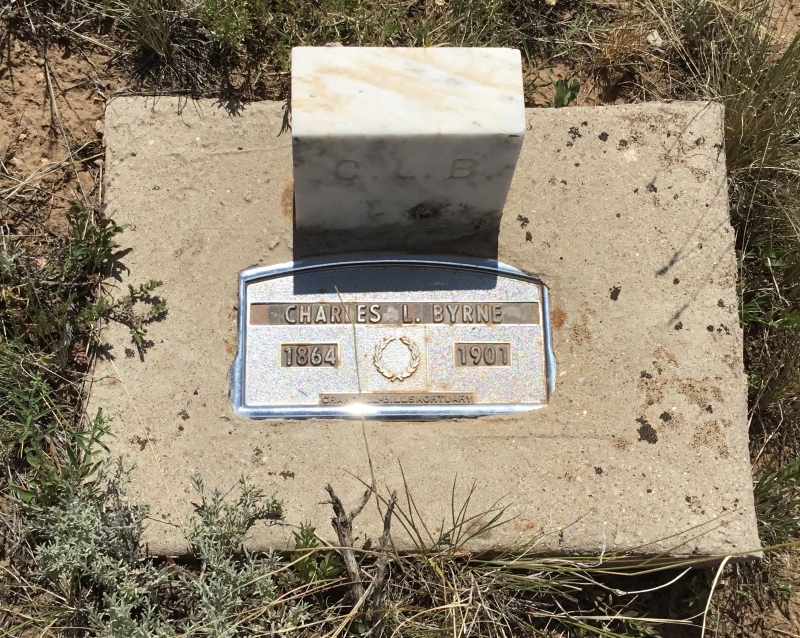 Charles Lewis Byrne grave marker
