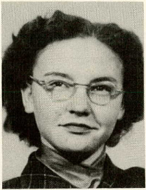 1951 Yearbook photo of Erma
