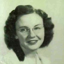 1953 Yearbook photo of Erma Goodman