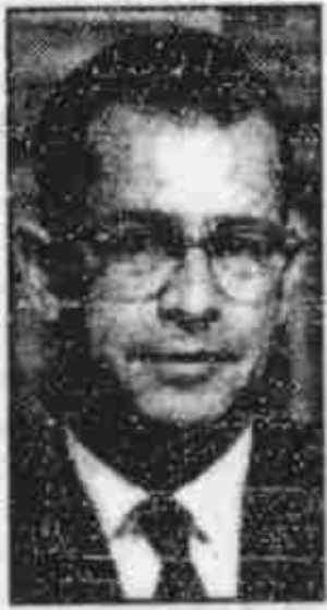 Newspaper obituary photo of Ray Cardon