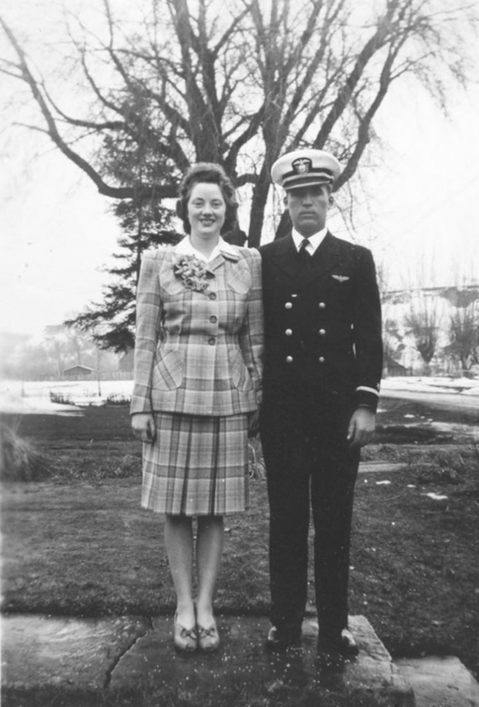Ted and Marian Crockett 1942