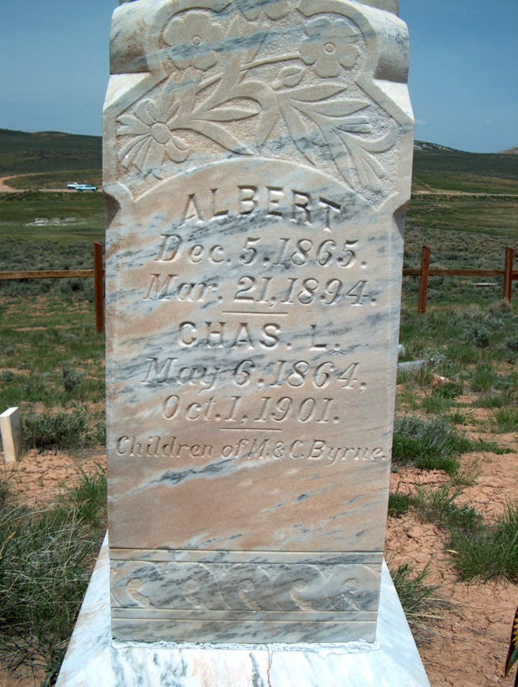 Memorial Marker for Albert Byrne