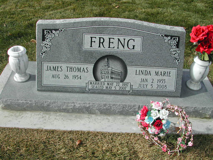 Linda Freng grave marker