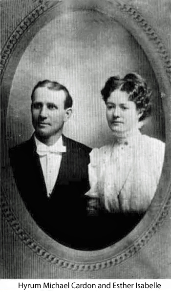 Photo of Hyrum and Isabelle Cardon