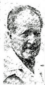 Newsprint photo of Albert Frederick Kendell