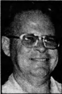 Newspaper photo of Gerold Lynn Walker