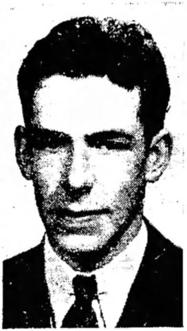 Newspaper photo of Wilford Cardon Porter