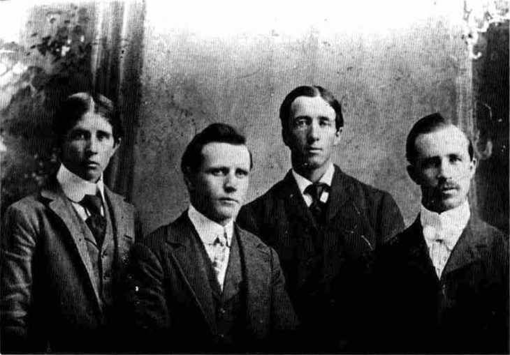 Oliver, Hyrum Michael, Ernest William and Geroge David