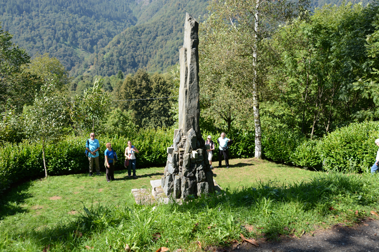 Chanforan Monument from the back