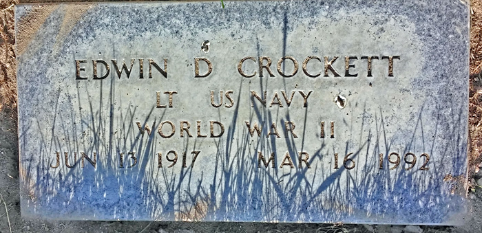 Ted Crockett Military Marker