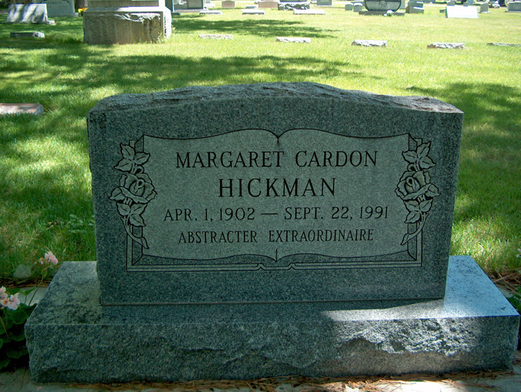 Grave Marker