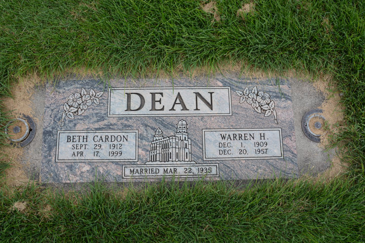 Grave Marker of Parents