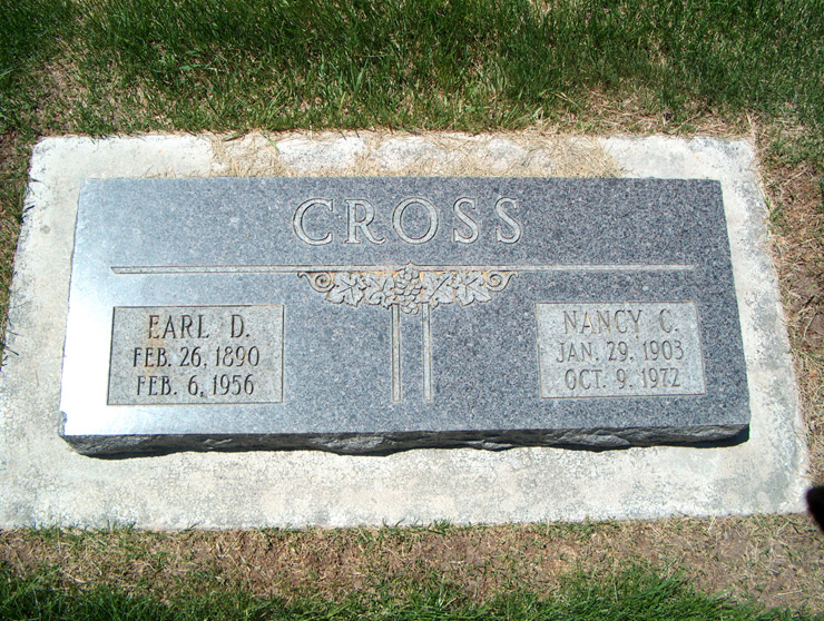 Cross Grave Marker