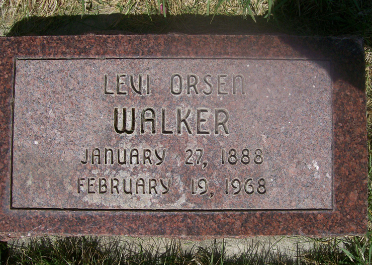 Grave Marker Levi